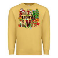 Antique Gold santa's favorite lvn Premium Sweatshirt - Zillion Design Studio
