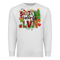 Oatmeal Heather santa's favorite lvn Premium Sweatshirt - Zillion Design Studio