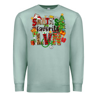 Seafoam santa's favorite lvn Premium Sweatshirt - Zillion Design Studio