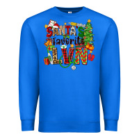 True Royal santa's favorite lvn Premium Sweatshirt - Zillion Design Studio