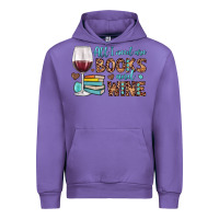 Tulip all i need are books and wine Urban Hoodie - JahusDesignShop