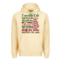Pina Colada sketchy stuff for some christmas tree cakes Premium Hoodie - JahusDesignShop