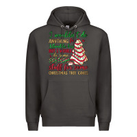 Smoke sketchy stuff for some christmas tree cakes Premium Hoodie - JahusDesignShop