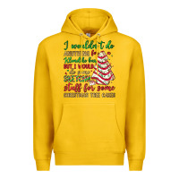 Lemon sketchy stuff for some christmas tree cakes Premium Hoodie - JahusDesignShop