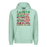 Seafoam sketchy stuff for some christmas tree cakes Premium Hoodie - JahusDesignShop