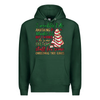 Sports Green sketchy stuff for some christmas tree cakes Premium Hoodie - JahusDesignShop