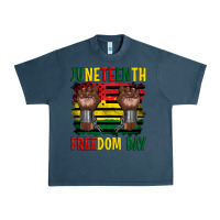 Midnight Navy juneteenth freedom day Urban Heavy Tee - Artiststas