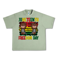 Oil Green juneteenth freedom day Urban Heavy Tee - Artiststas