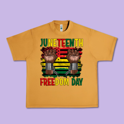 Juneteenth Freedom Day Urban Heavy Tee Designed By Artiststas