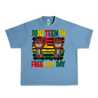 Pebble Blue juneteenth freedom day Urban Heavy Tee - Artiststas