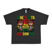 Pigment Black juneteenth freedom day Urban Heavy Tee - Artiststas