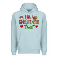 Blue Mist oh christmas tree Premium Hoodie - JahusDesignShop