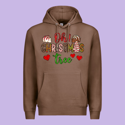 Oh Christmas Tree Premium Hoodie Designed By Jahusdesignshop