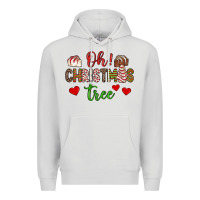Dove Grey oh christmas tree Premium Hoodie - JahusDesignShop