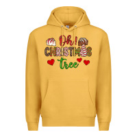 Mustard oh christmas tree Premium Hoodie - JahusDesignShop