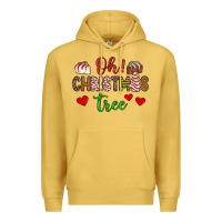 Antique Gold oh christmas tree Premium Hoodie - JahusDesignShop