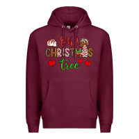 Burgundy oh christmas tree Premium Hoodie - JahusDesignShop