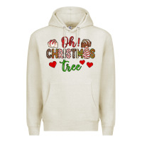 Oatmeal Heather oh christmas tree Premium Hoodie - JahusDesignShop
