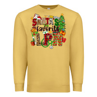Antique Gold santa's favorite lpn Premium Sweatshirt - Zillion Design Studio
