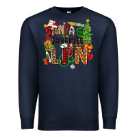 Navy santa's favorite lpn Premium Sweatshirt - Zillion Design Studio