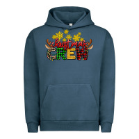 Pigment Midnight Navy christmas crew Urban Hoodie - AdoDesignShop