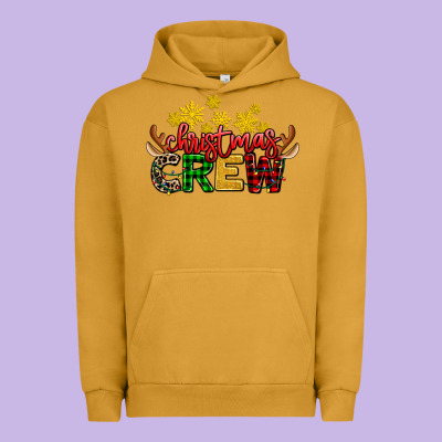Christmas Crew Urban Hoodie Designed By Adodesignshop