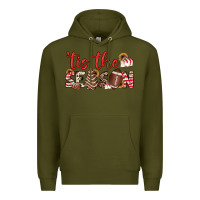 Army Green tis the season american football little debbie tree cakes Premium Hoodie - JahusDesignShop
