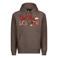 Coffee tis the season american football little debbie tree cakes Premium Hoodie - JahusDesignShop