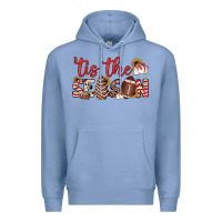 Colony Blue tis the season american football little debbie tree cakes Premium Hoodie - JahusDesignShop