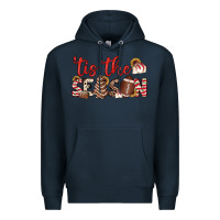 Navy tis the season american football little debbie tree cakes Premium Hoodie - JahusDesignShop