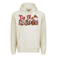 Oatmeal Heather tis the season american football little debbie tree cakes Premium Hoodie - JahusDesignShop