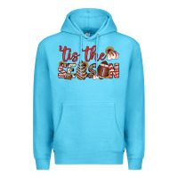 Ocean Blue tis the season american football little debbie tree cakes Premium Hoodie - JahusDesignShop