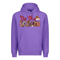 Purple tis the season american football little debbie tree cakes Premium Hoodie - JahusDesignShop