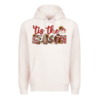Pale Pink tis the season american football little debbie tree cakes Premium Hoodie - JahusDesignShop