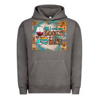 Pigment Tornado all i need are books and wine Urban Hoodie - JahusDesignShop