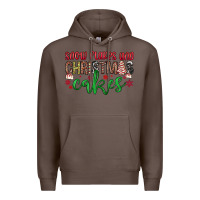 Coffee Snowflakes and Christmas cakes Premium Hoodie - JahusDesignShop