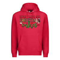 Cardinal Snowflakes and Christmas cakes Premium Hoodie - JahusDesignShop