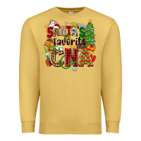 Antique Gold santa's favorite cna Premium Sweatshirt - Zillion Design Studio
