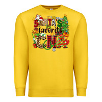 Lemon santa's favorite cna Premium Sweatshirt - Zillion Design Studio