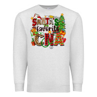 Santa's Favorite Cna Premium Sweatshirt | Teevron