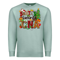 Seafoam santa's favorite cna Premium Sweatshirt - Zillion Design Studio