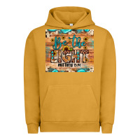 Pigment Peanut Butter be the light matthew 5 14 Urban Hoodie - JahusDesignShop