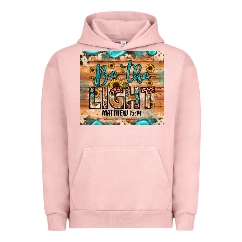 Be The Light Matthew 5 14 Urban Hoodie by JahusDesignShop | Teevron