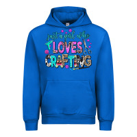 Cobalt just a girl who loves crafting Urban Hoodie - AdoDesignShop