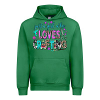 Emerald just a girl who loves crafting Urban Hoodie - AdoDesignShop