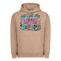 Pigment Burro just a girl who loves crafting Urban Hoodie - AdoDesignShop