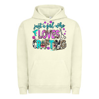 Pigment Pistachio just a girl who loves crafting Urban Hoodie - AdoDesignShop