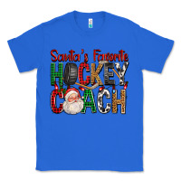 True Royal Santa's Favorite Hockey Coach For Christmas Classic Tee - FaDigitalArtStudio
