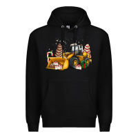 Black little debbie tree cakes bulldozer Premium Hoodie - JahusDesignShop