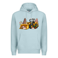 Blue Mist little debbie tree cakes bulldozer Premium Hoodie - JahusDesignShop
